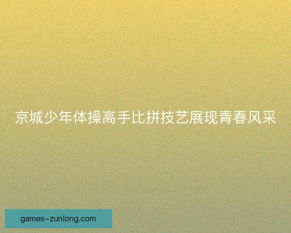 京城少年体操高手比拼技艺展现青春风采